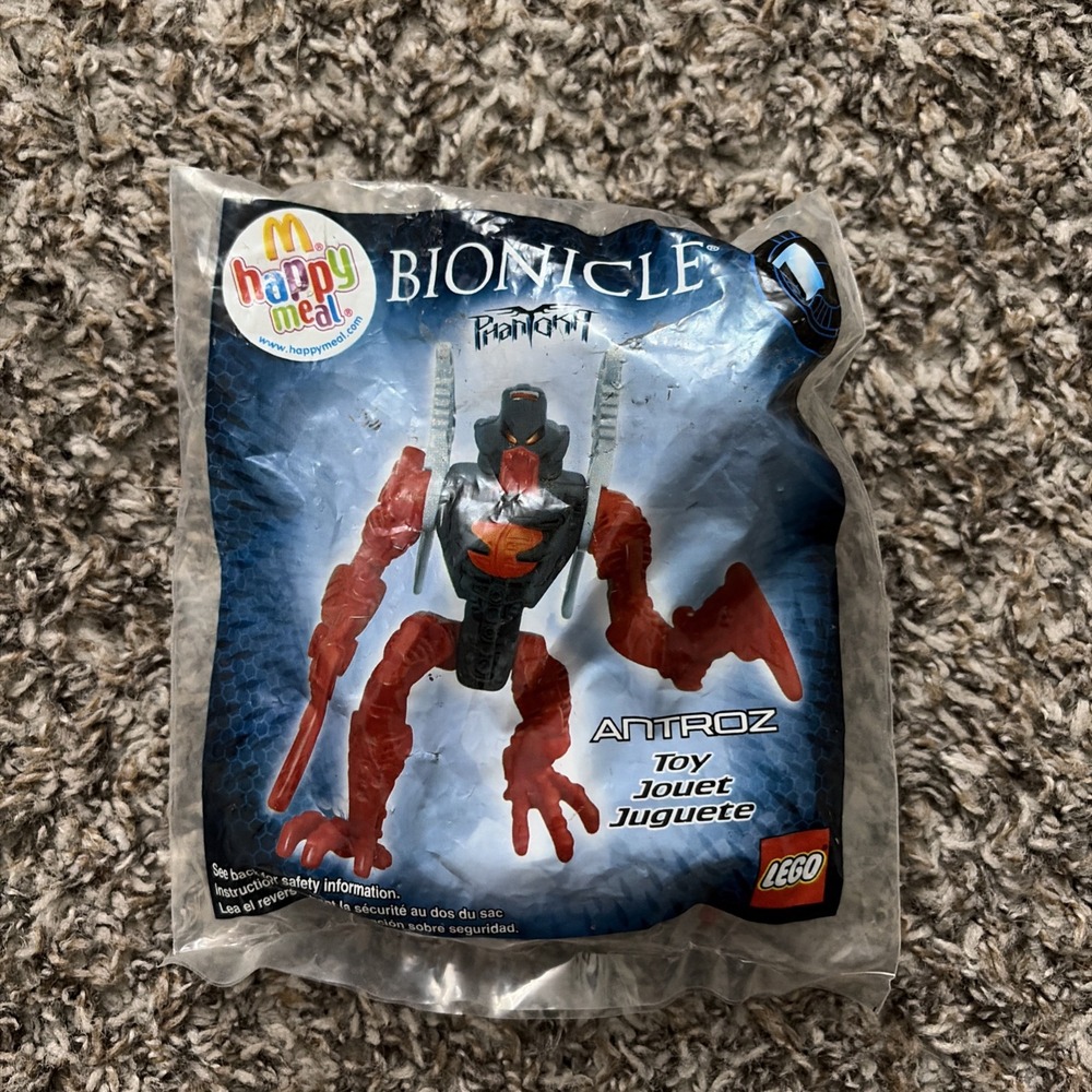 LEGO Bionicle Phantaka McDonalds Happy Meal Toy 2008 Antroz #7 Sealed New